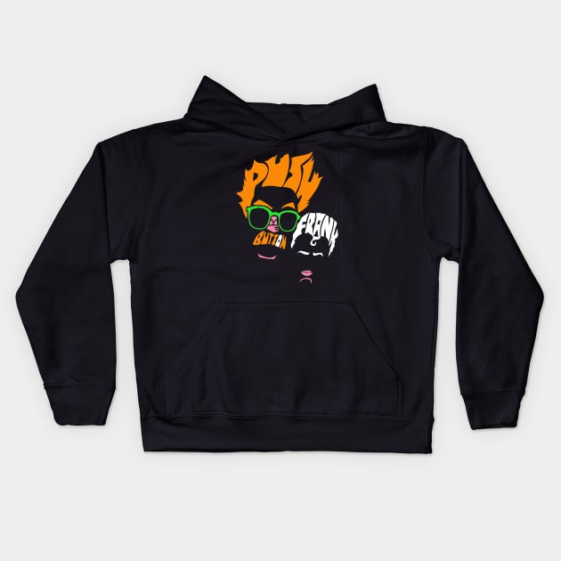 Push the Button Frank! Kids Hoodie by blakely737